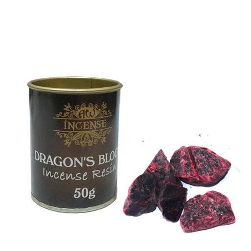 50 g Resina Sangre de dragones - Incienso Resina 50g Latas