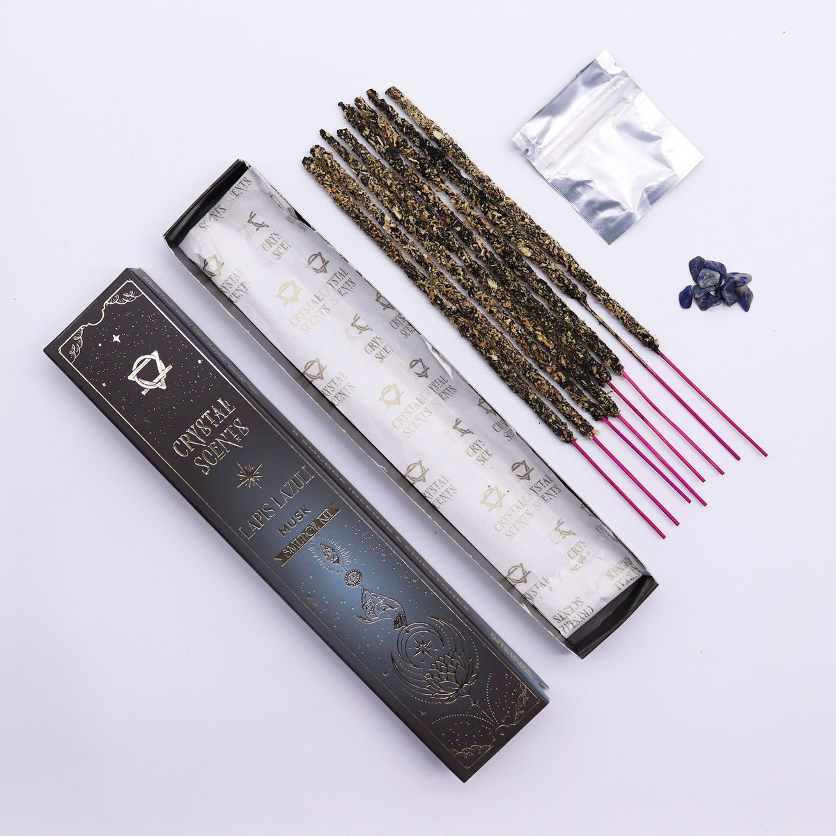 Lapis Crystal Scents Incienso de purificación - Almizcle