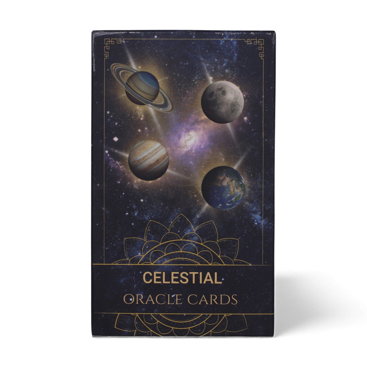 Cartas de Oráculo del Atlas de Energía Celestial - Baraja Espiritual - Cartas de oráculo