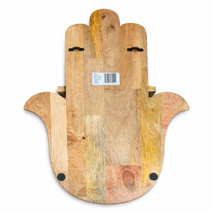 Estante de pared con forma de Hamsa