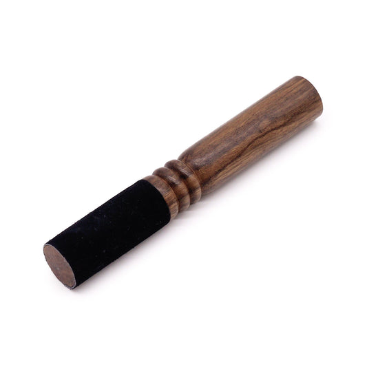 Palo de Madera - 18cm - Anilla Doble Mediana