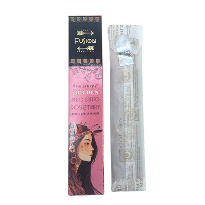 15g Palo Santo de Oro y Romero - Varillas de Incienso de Palo Santo