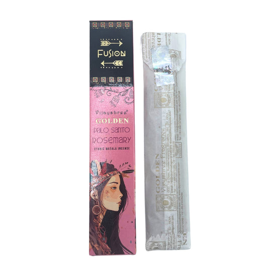 15g Palo Santo de Oro y Romero - Varillas de Incienso de Palo Santo
