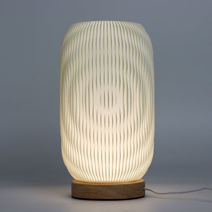 Lámpara New Wave · Moderna Trenzada · USB · 3 Niveles de Brillo