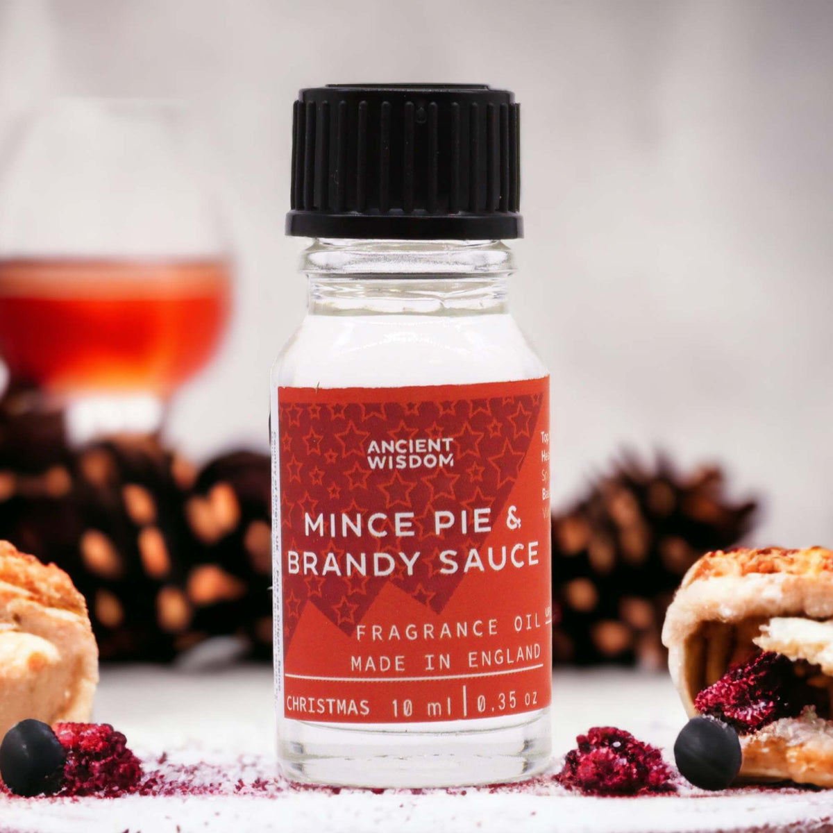 Aceite de Fragancia 10 ml - Pastel de Frutas y Salsa de Brandy - Aceites de Fragancia 10ml, Cruelty Free