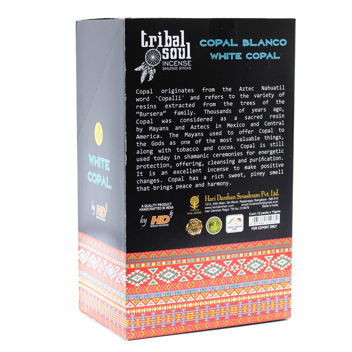 Incienso Tribal Soul - Copal Blanco - Incienso Tribal Soul