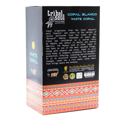 Incienso Tribal Soul - Copal Blanco - Incienso Tribal Soul