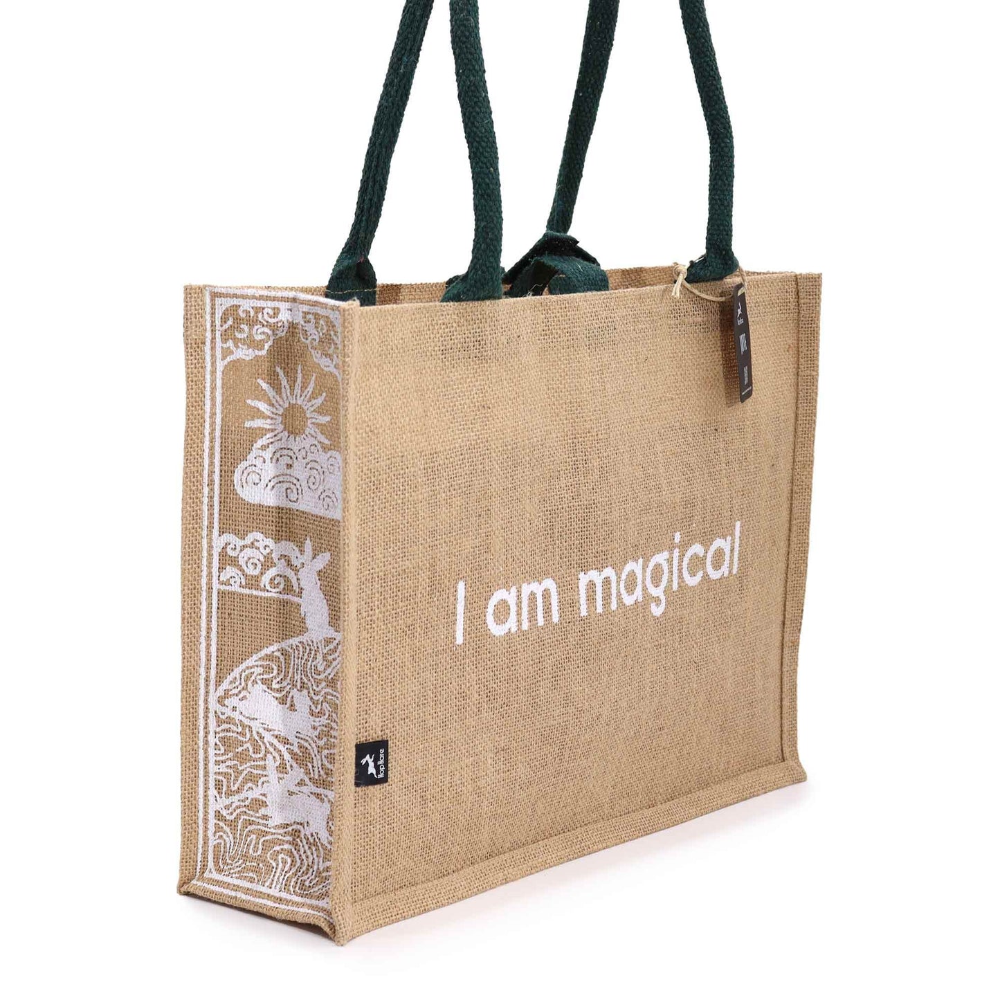 Bolsa Grande de Yute Hop Hare  - Soy Mágica