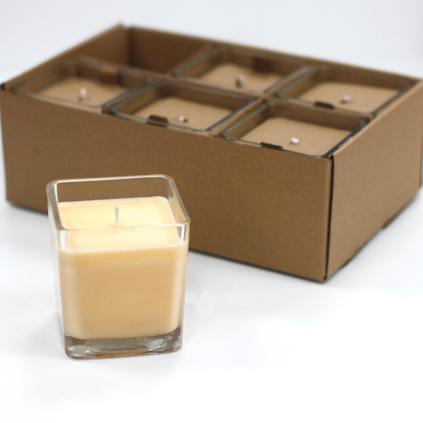 Velas de Soya sin Etiqueta- Cucumber & Mint - Velas de cera de soja sin etiqueta, cucumber mint