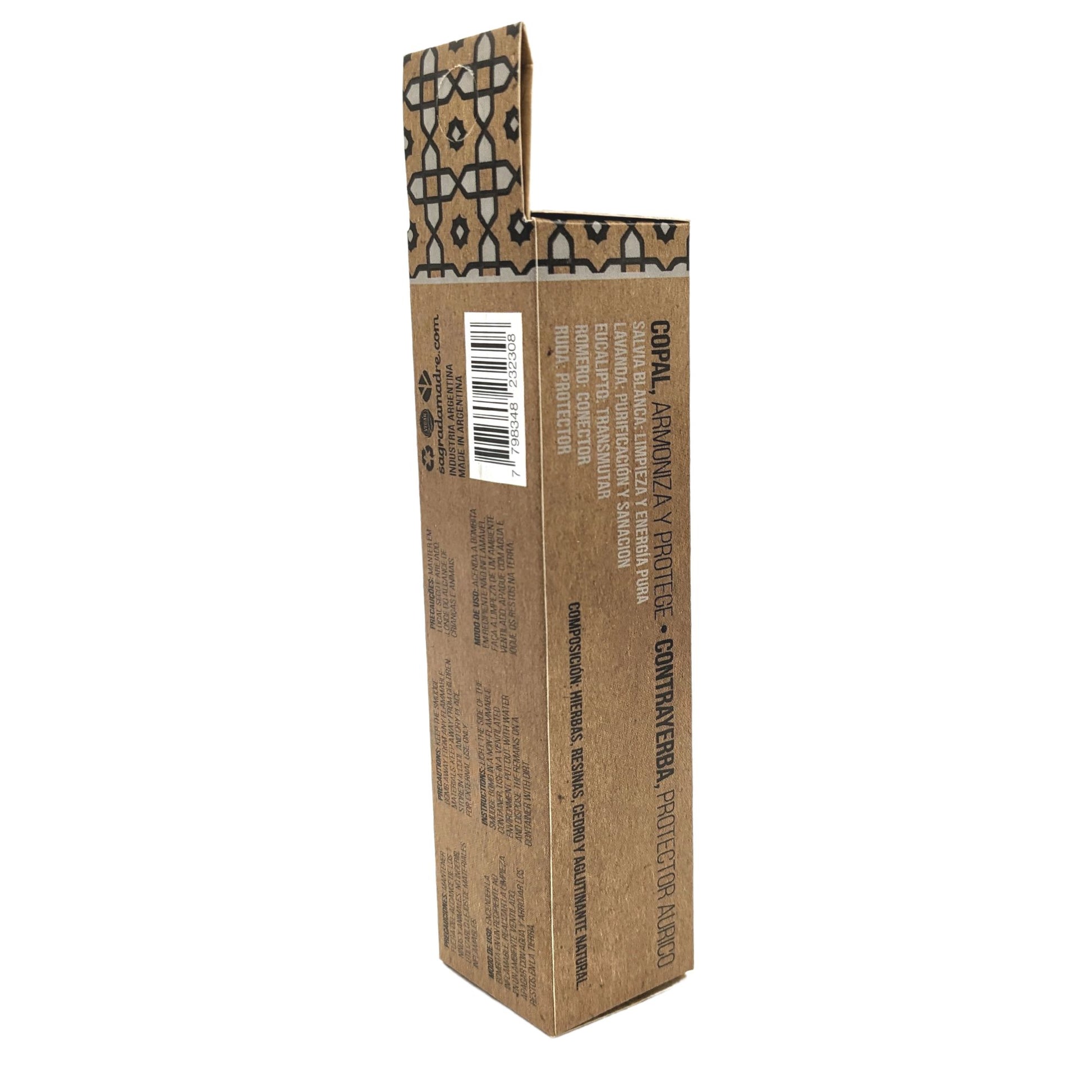Caja de 4 Bombitas de Incienso Defumacion 7 Hierbas + Copal - Bombitas de Incienso Naturales
