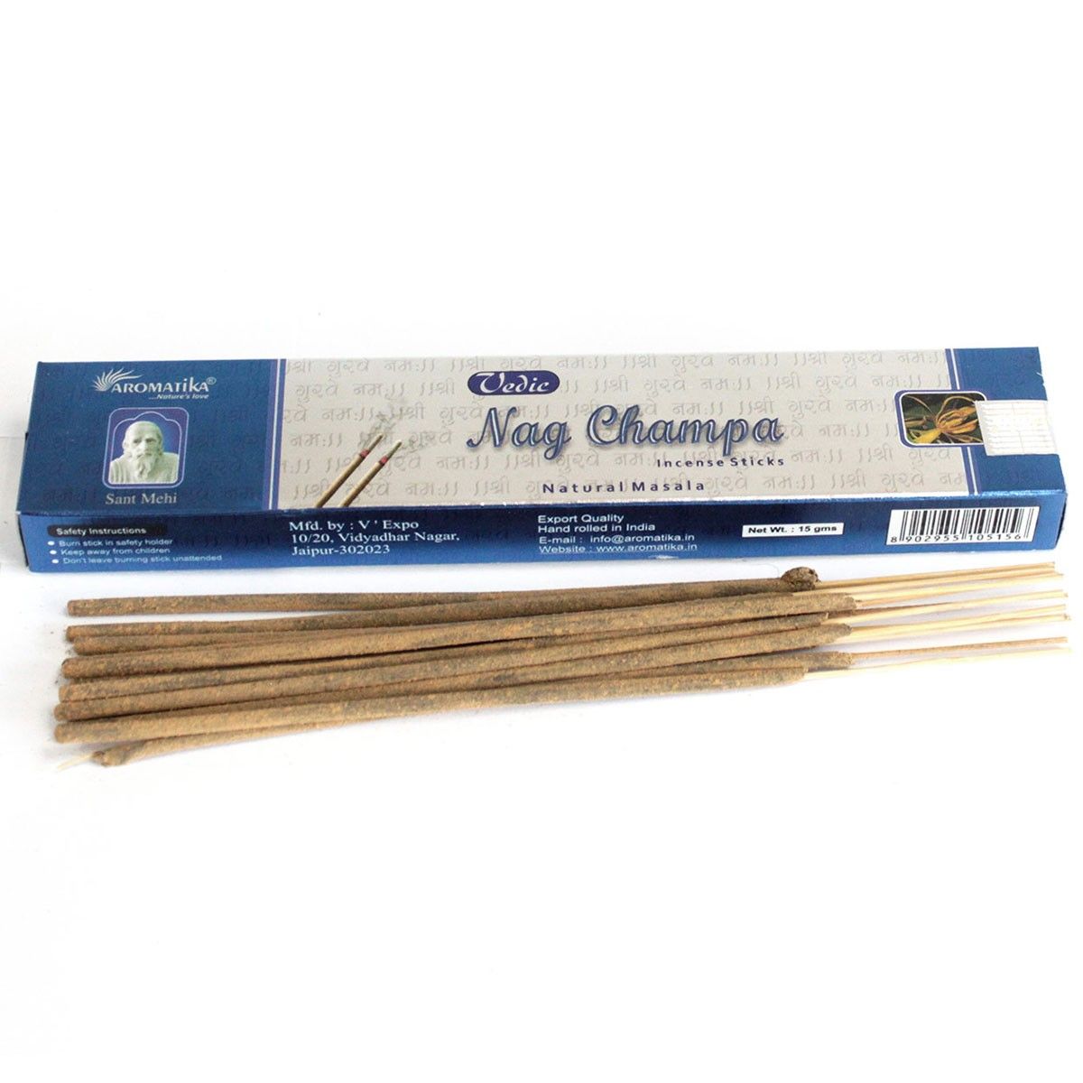Védica - Palitos de incienso - Nag Champa - Védico - Palitos de incienso