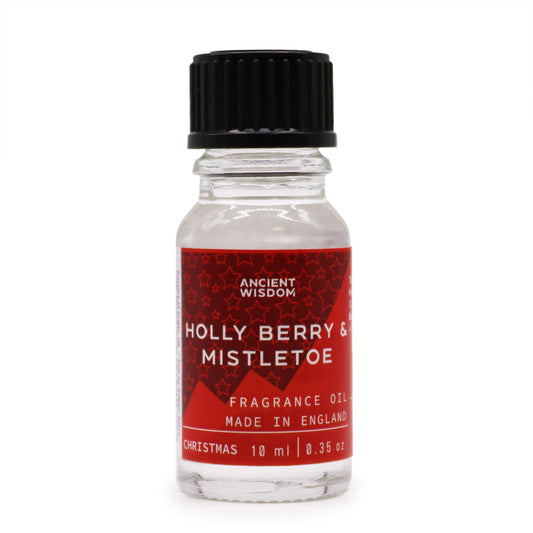 Aceites de Fragancia 10ml - Acebo baya y muérdago - Aceites de Fragancia 10ml, Cruelty Free
