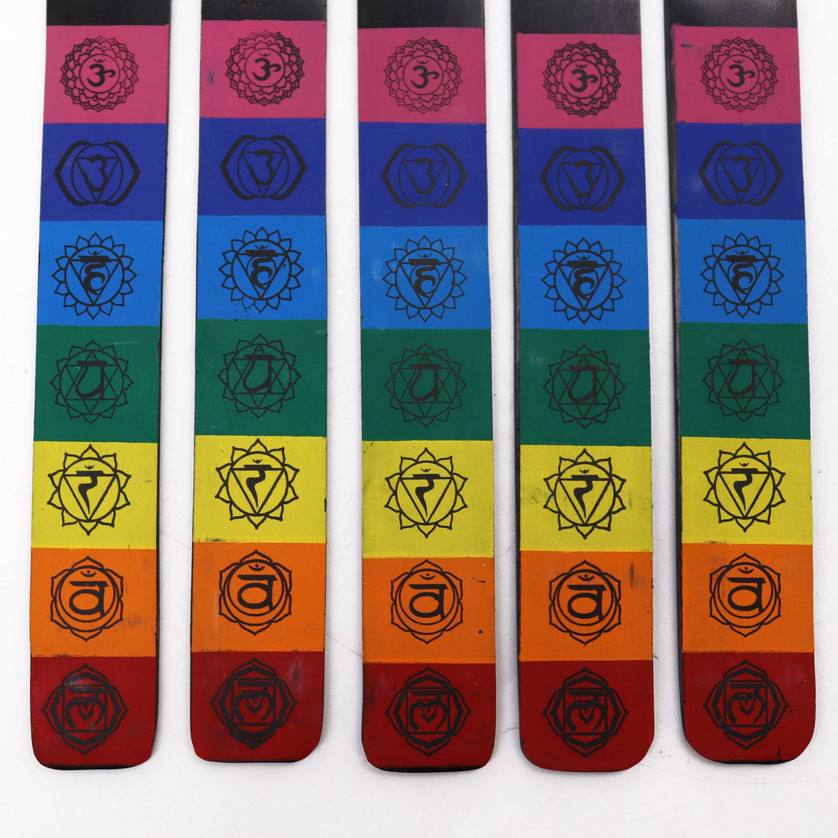 Soporte de Incienso - 7 chakras - Soporte de Incienso