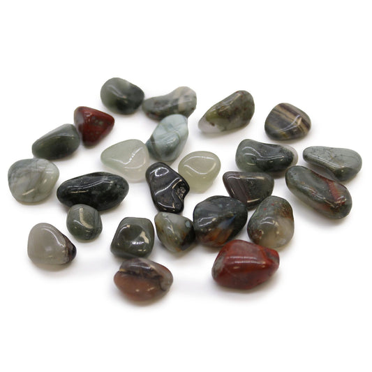 Pequeñas piedras africanas - Bloodstone - Sephtonite - Pequeñas Piedras Africanas