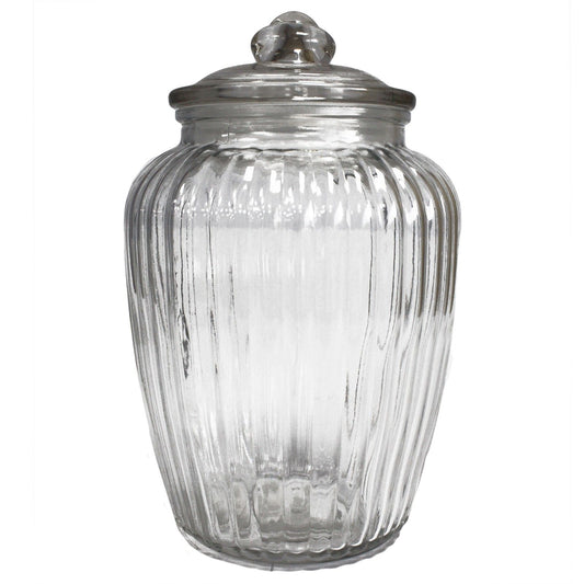 Bote caramelos calabaza grande 15x24.5cm - Botes Cristal Caramelos