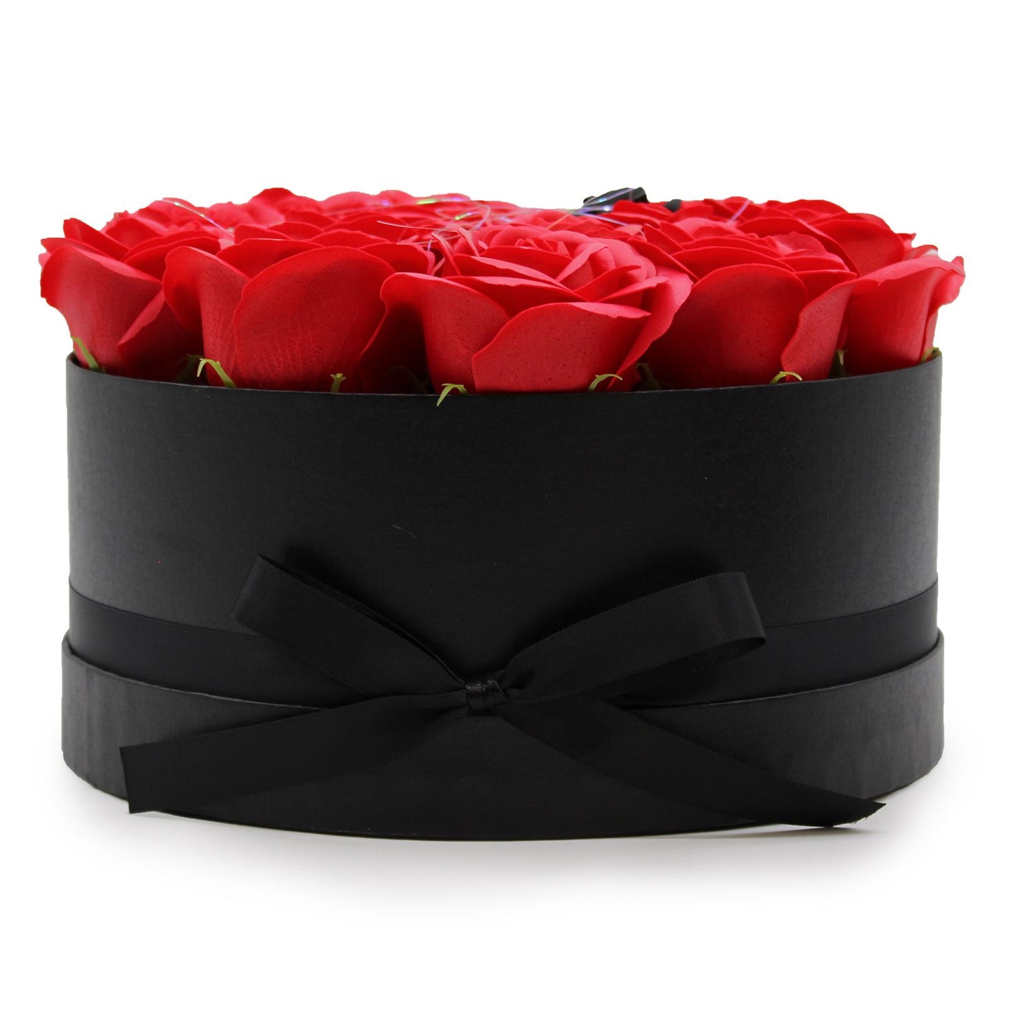 Caja de Regalo - Rosas de Jabón · 14 ud Rojo Redonda