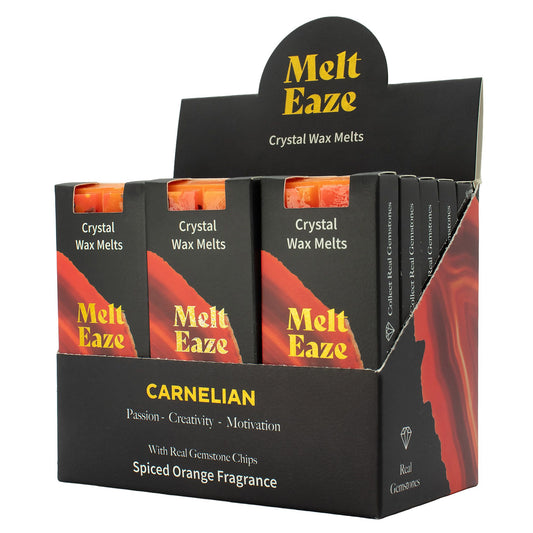 MeltEaze Wax Melts 50g - Fuego de Cornalina - Naranja especiada