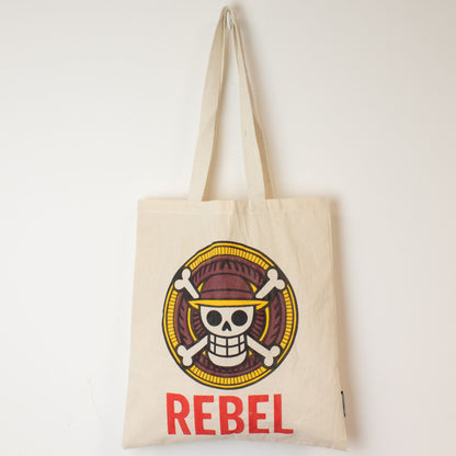 Nomad Sari Icónico Básico Bolso Tote - REBEL - Natural 4oz