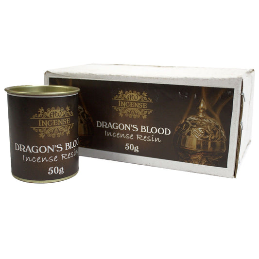 50 g Resina Sangre de dragones - Incienso Resina 50g Latas