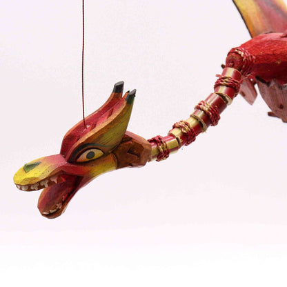 Dragón Volador Rojo 37cm