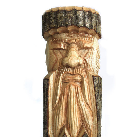 Árbol Viejo 50x13x6cm - Figuras Talladas en Tronco de Madera