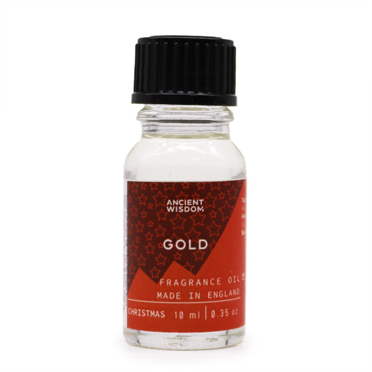 Aceites de Fragancia 10ml - Oro (navidad) - Aceites de Fragancia 10ml, Cruelty Free