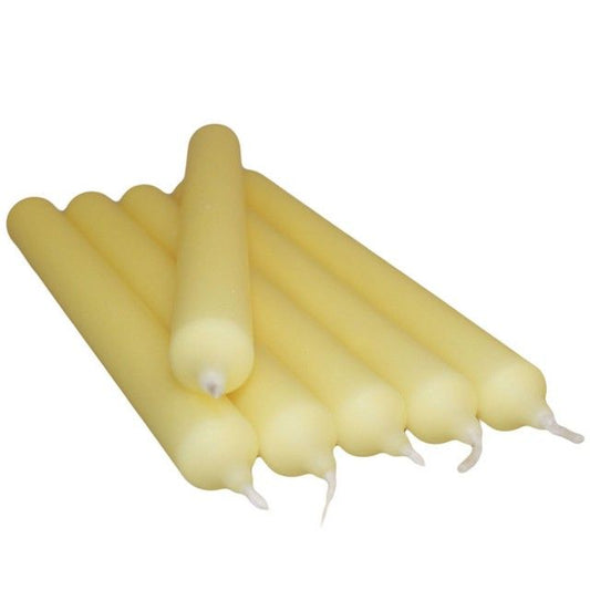 Amarillo Velas de la cena a Granel (100) - Velas de Cena