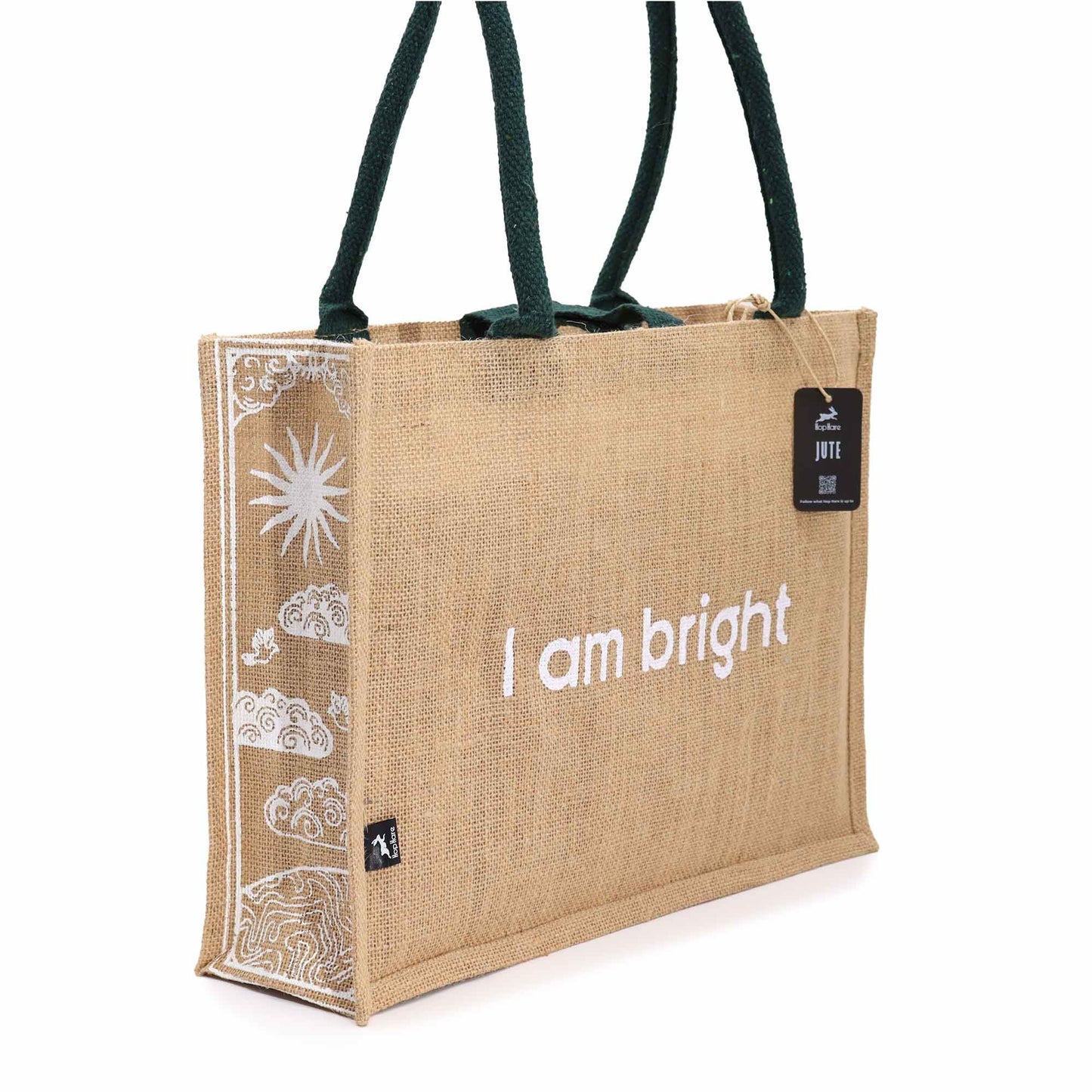 Bolsa Grande de Yute Hop Hare - Soy Brillante