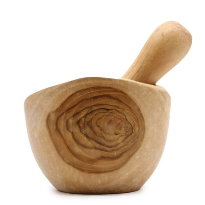 Ergo Med Teak Mortar