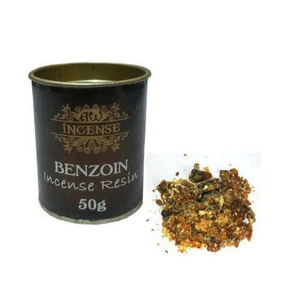 50g Resina Benzoin - Incienso Resina 50g Latas
