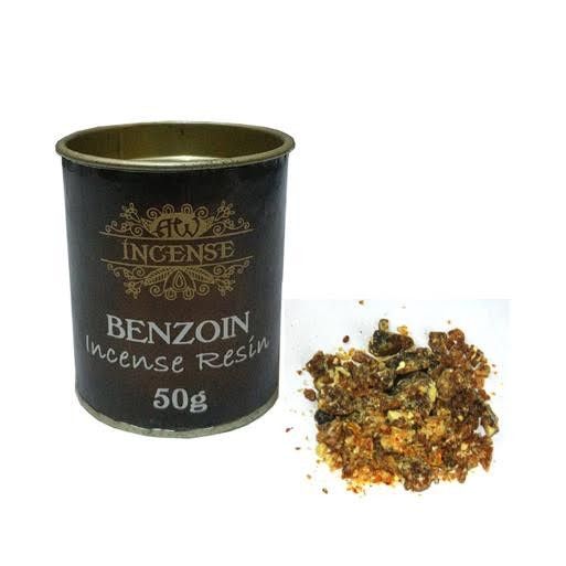 50g Resina Benzoin - Incienso Resina 50g Latas