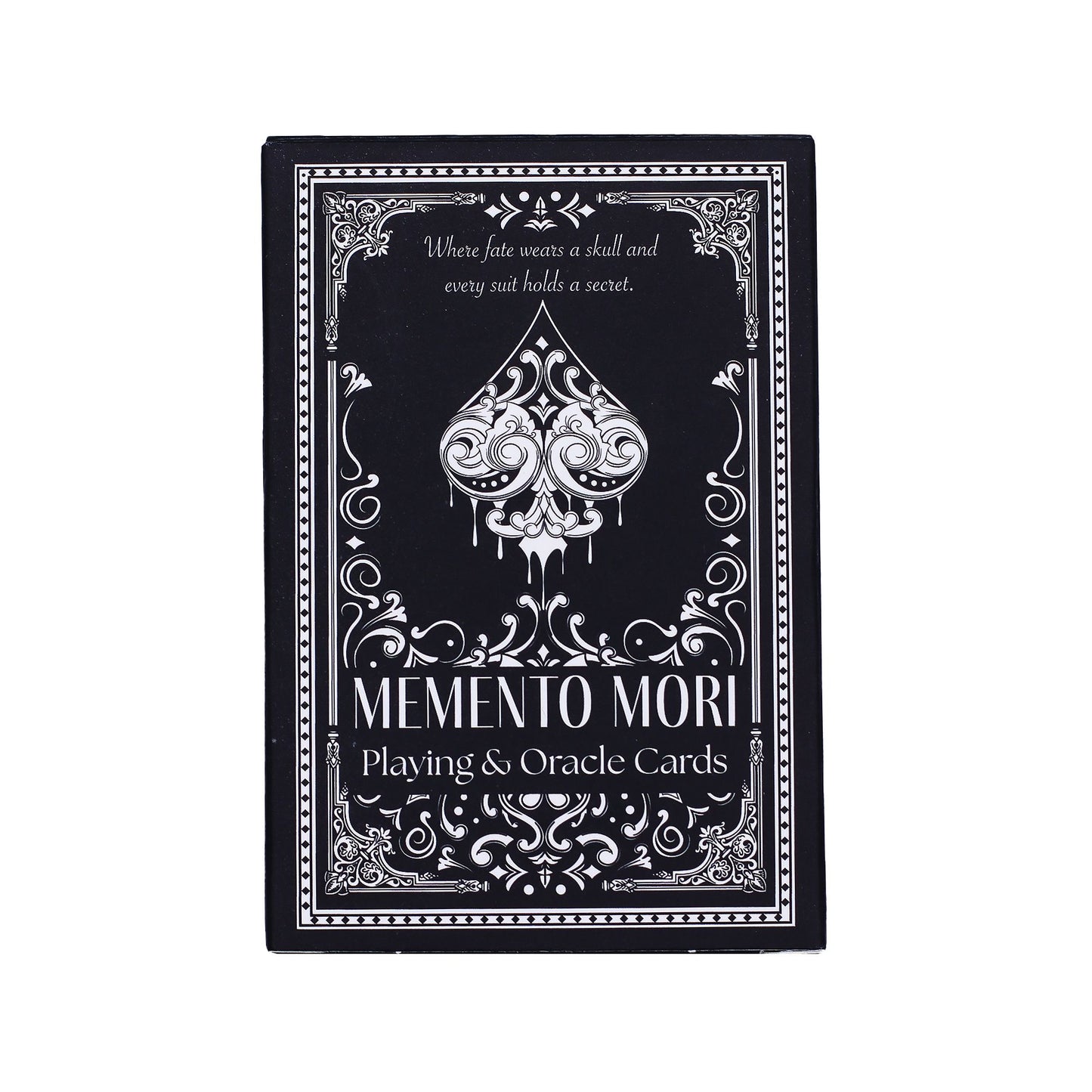 Memento Mori Cartas de juego y de oráculo góticas - Revenda de Cartas de Jogo & Oráculo Para a Sua Loja