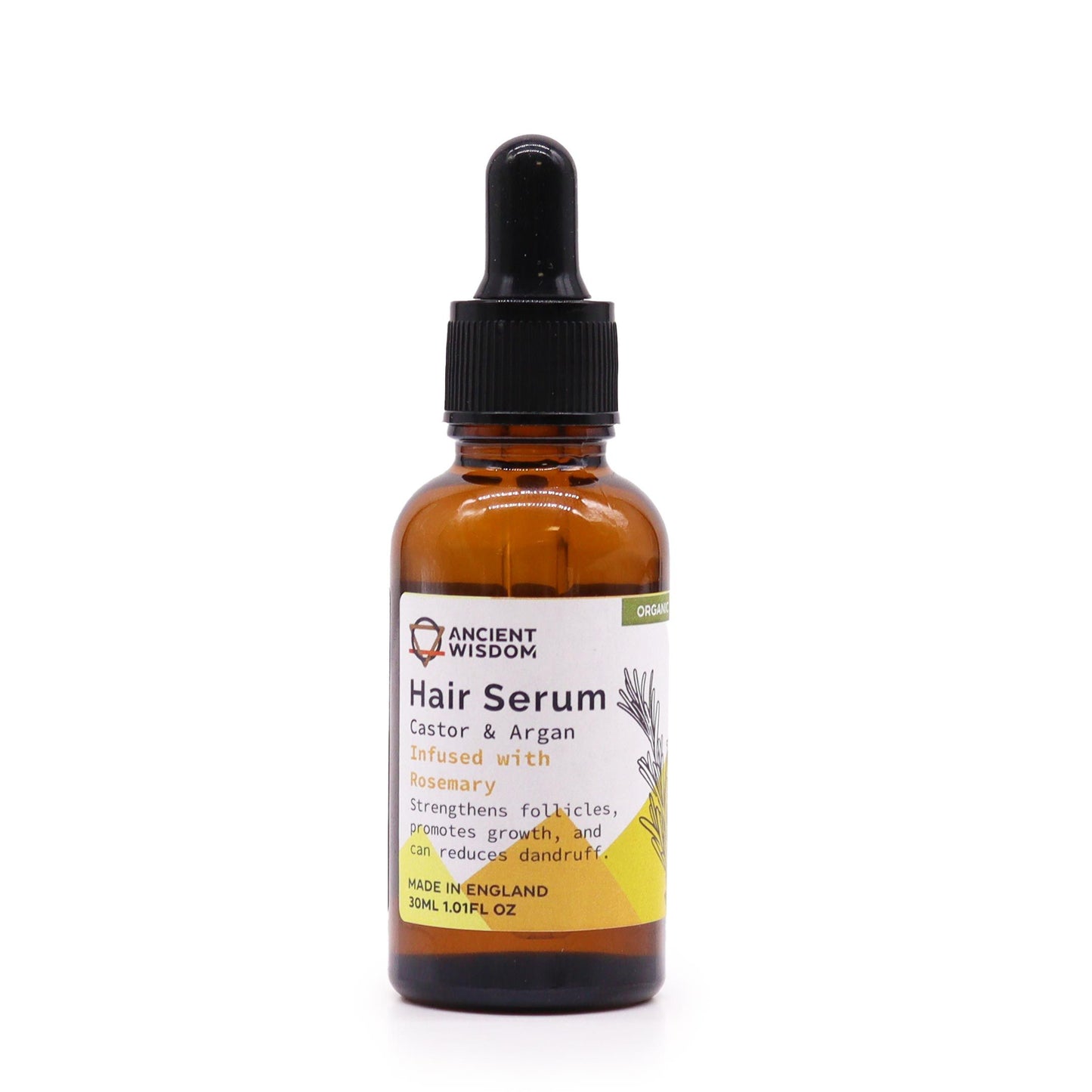 Sérum Capilar Orgánico · Romero · 30 ml