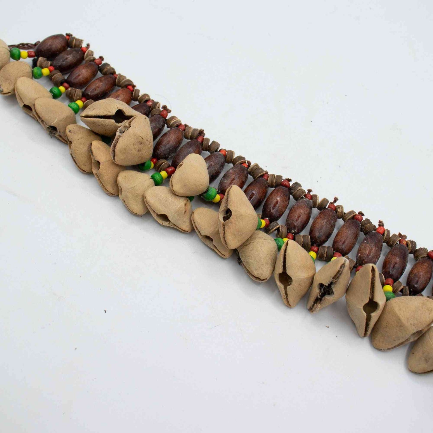 Shaker de tobillo con conchas Kenari - Pulsera sonajero (20 conchas)