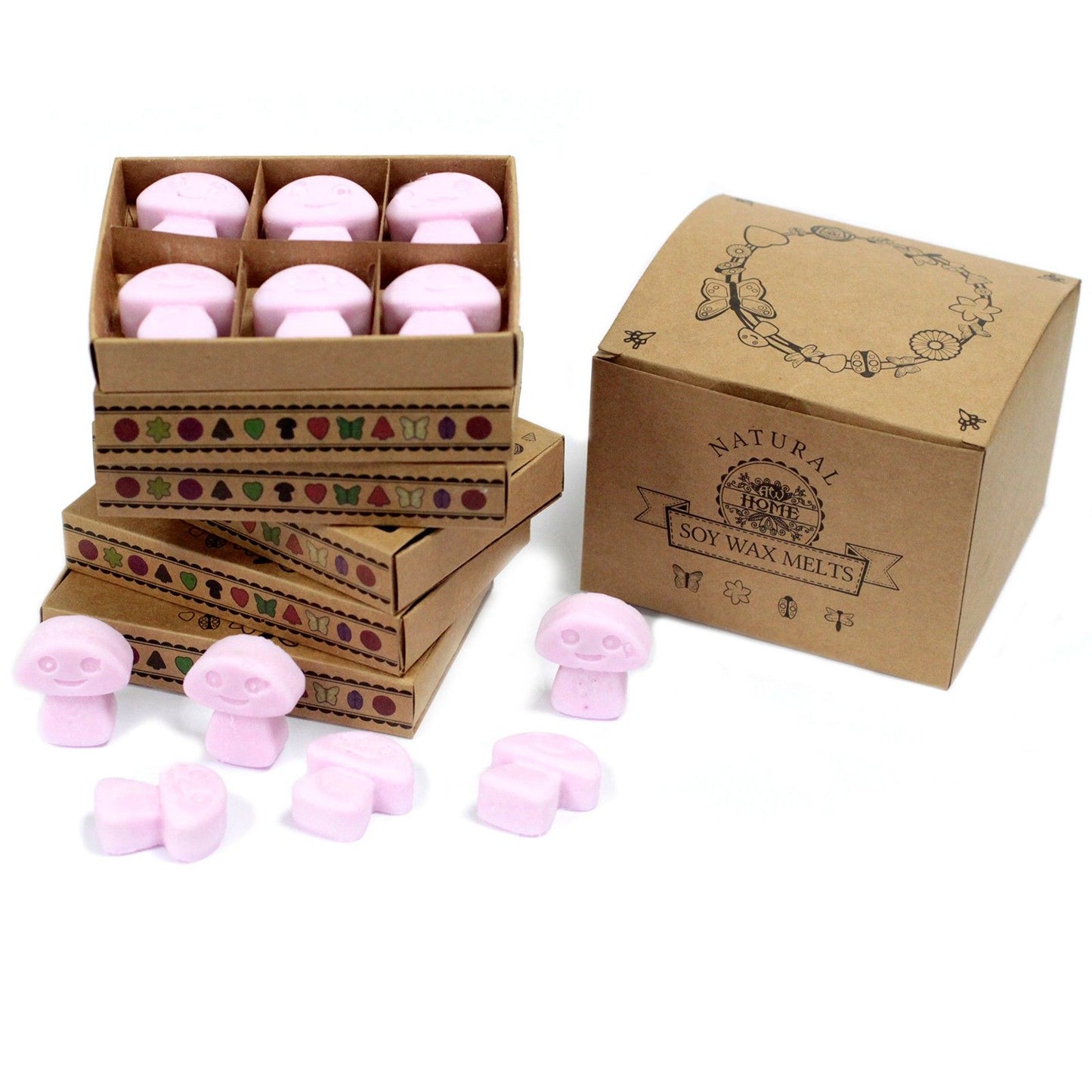 Caja de 6 ceras de Soja - Ylang Ylang - Ceras de Soja de Lujo