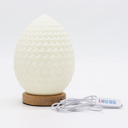 Lámpara New Wave · Forma de Lágrima · USB · 3 Niveles de Brillo