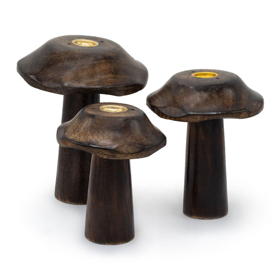 Set de 3 Setas Incienso Cono Plano (13cm 12cm 11cm) - Soporte de Incienso