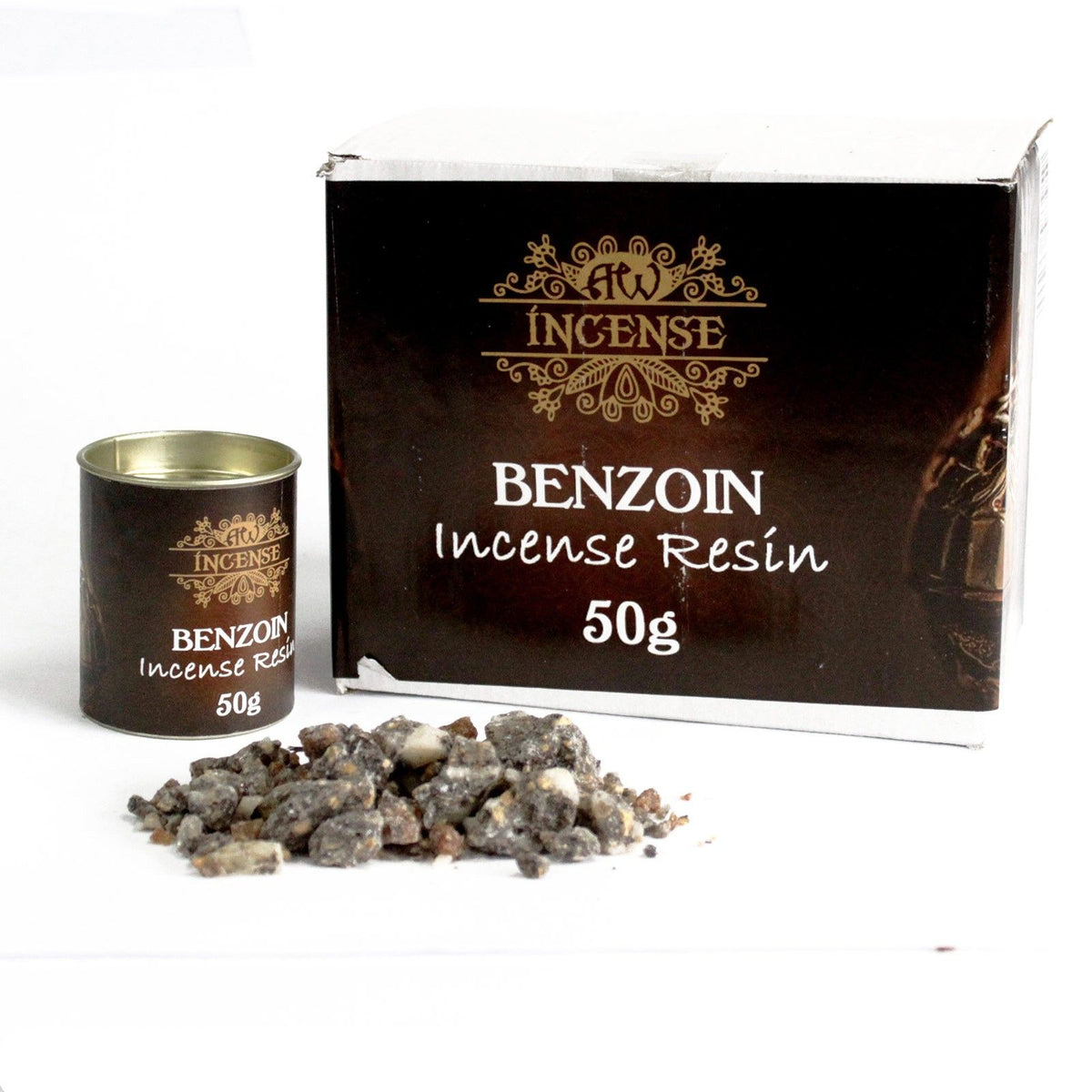50g Resina Benzoin - Incienso Resina 50g Latas