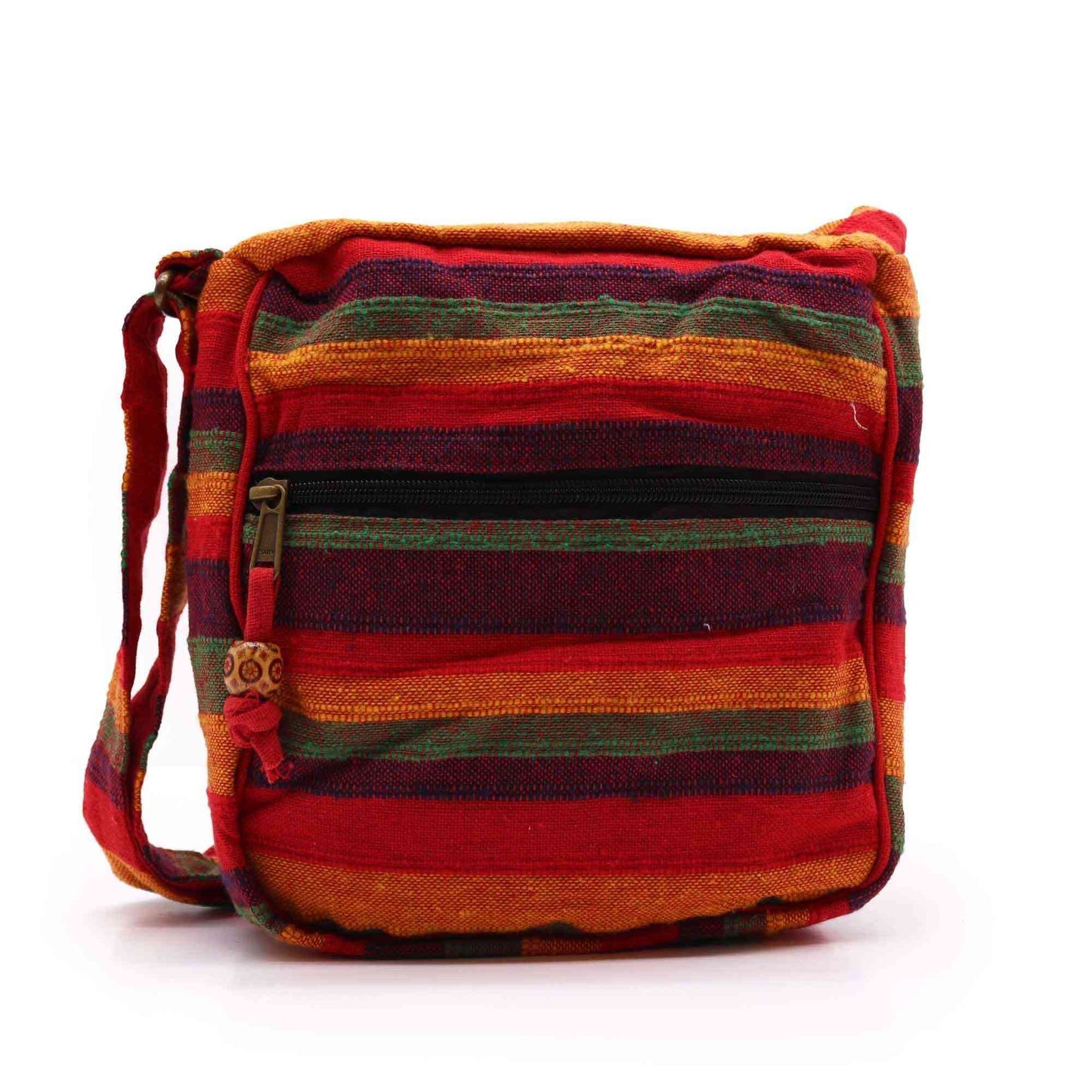 Bolso Bandolera Nepal (Correa Ajustable) -  Rojos del atardecer