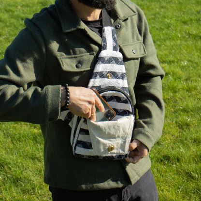 Bolsas Jacquard Naturales - Atlas Nomad - Bolso Cruzado