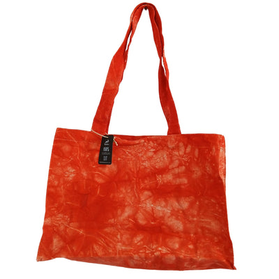 Sac à Main - Effet Délavé Orange Désert