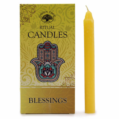 Conjunto de 10 velas - Bendiciones