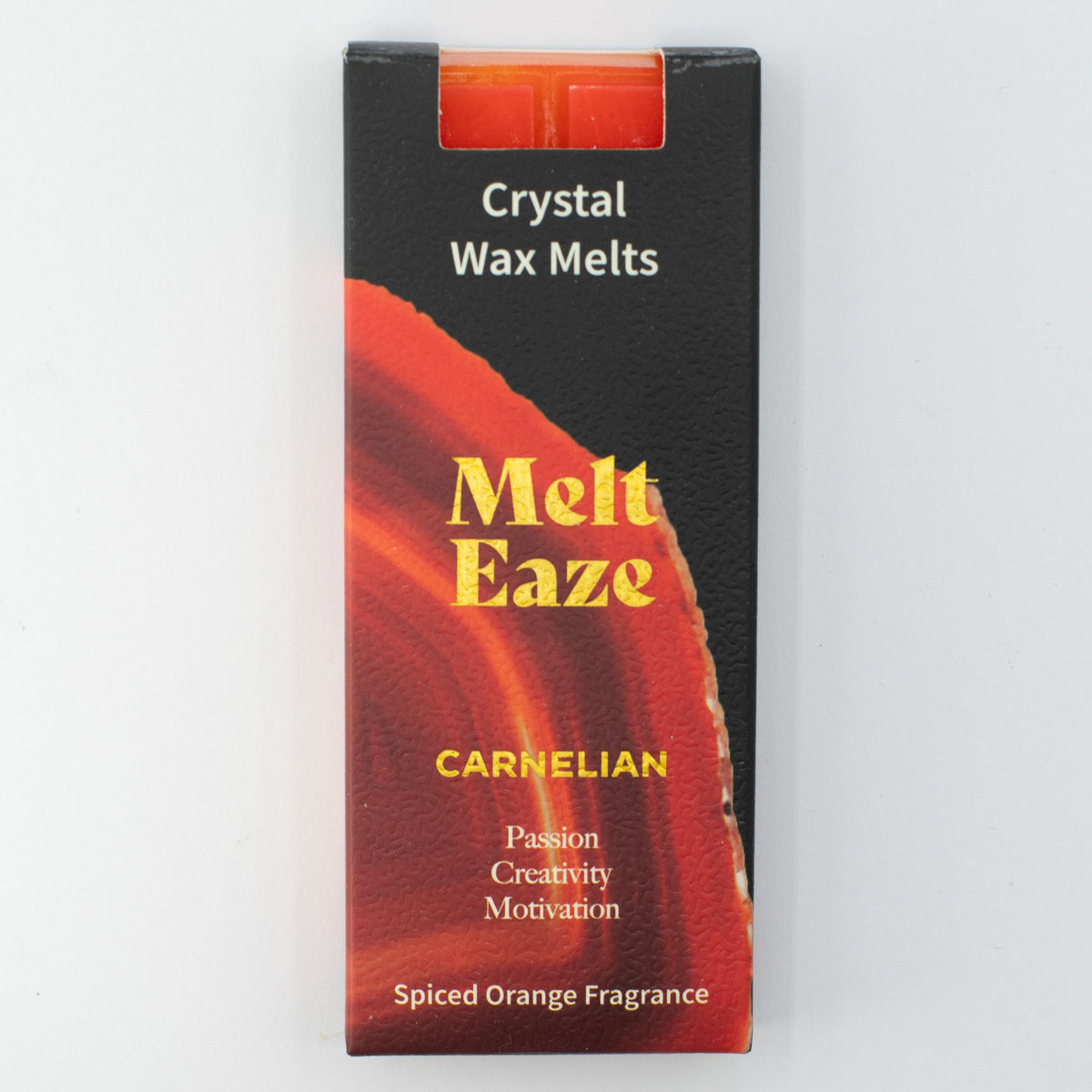 MeltEaze Wax Melts 50g - Fuego de Cornalina - Naranja especiada