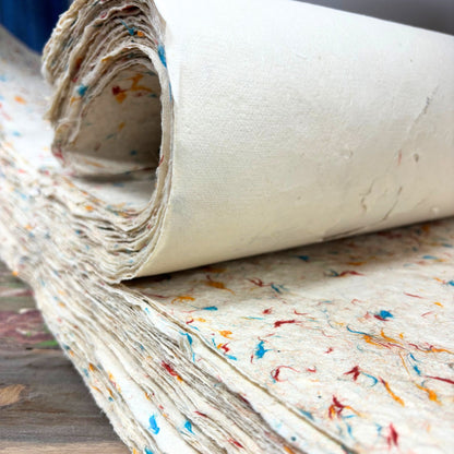 Lokta Craft y Papel de Regalo 51x76cm – Verde hierba