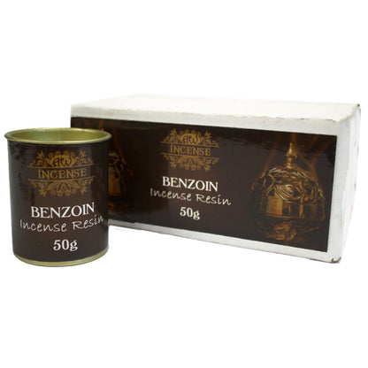 50g Resina Benzoin - Incienso Resina 50g Latas