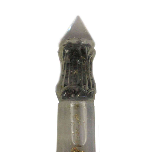 Orgonite-Agua- 14 cm tallada con Cobre y Gemas - Objetos y pirámides de orgonita