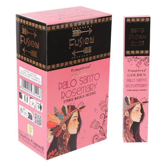 15g Palo Santo de Oro y Romero - Varillas de Incienso de Palo Santo