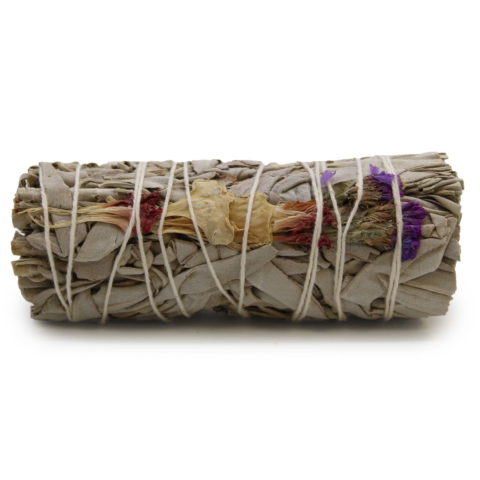 Atado de Hierba - Salvia de Buenas Vibraciones 10 cm - Atados de Smudge – Envuelto individualmente