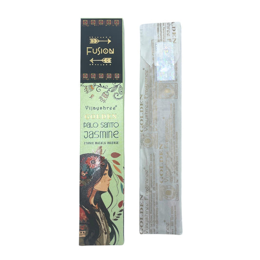15g Palo Santo Dorado y Jazmín - Varillas de Incienso de Palo Santo