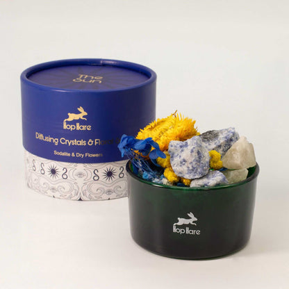 Hop Hare Diffuser Crystals and Floral Set - The Sun